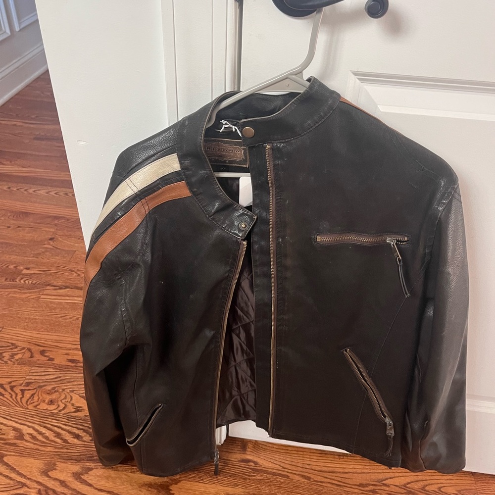 Vintage leather jacket
